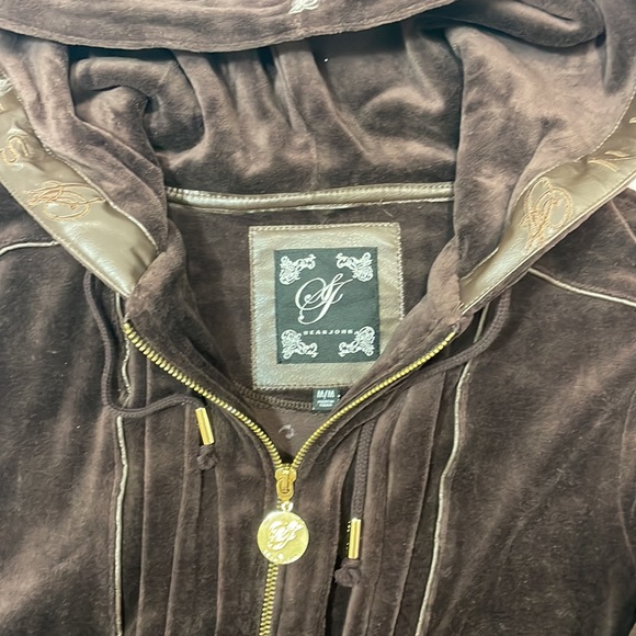 SEAN JOHN Classic Zip Up Brown Hoodie - Picture 3 of 6